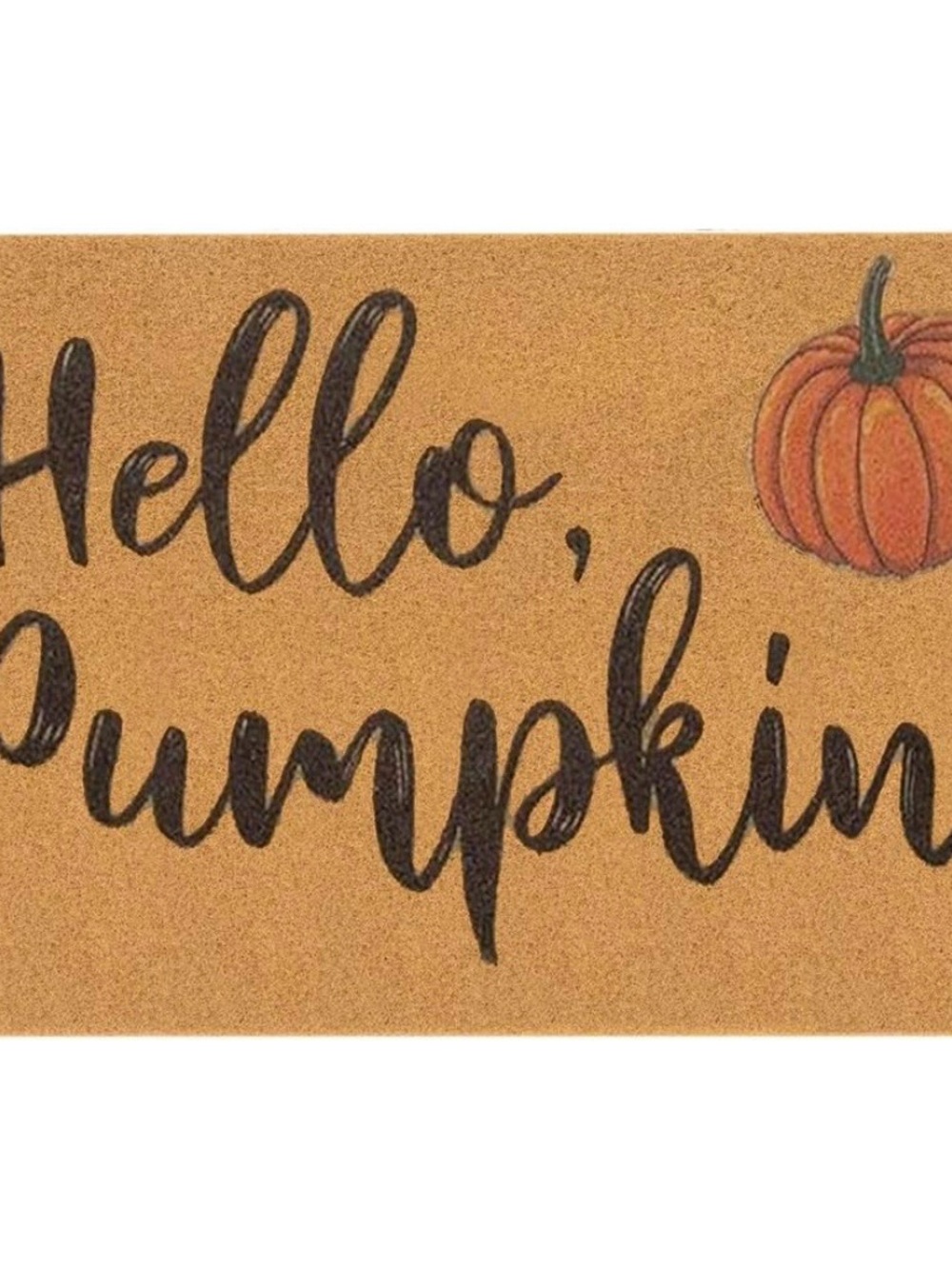 Hello Pumpkin Autumn Doormat